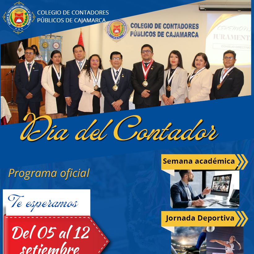 Programa Oficial de Actividades por el Día del Contador Público 2026
