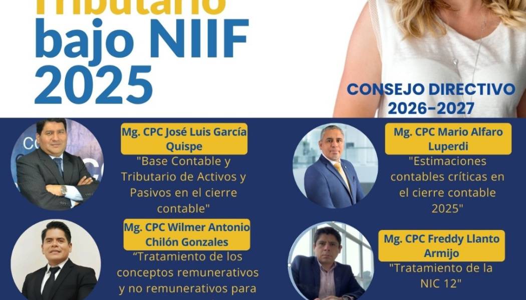Curso Virtual: Cierre Contable y Tributario bajo NIIF 2025