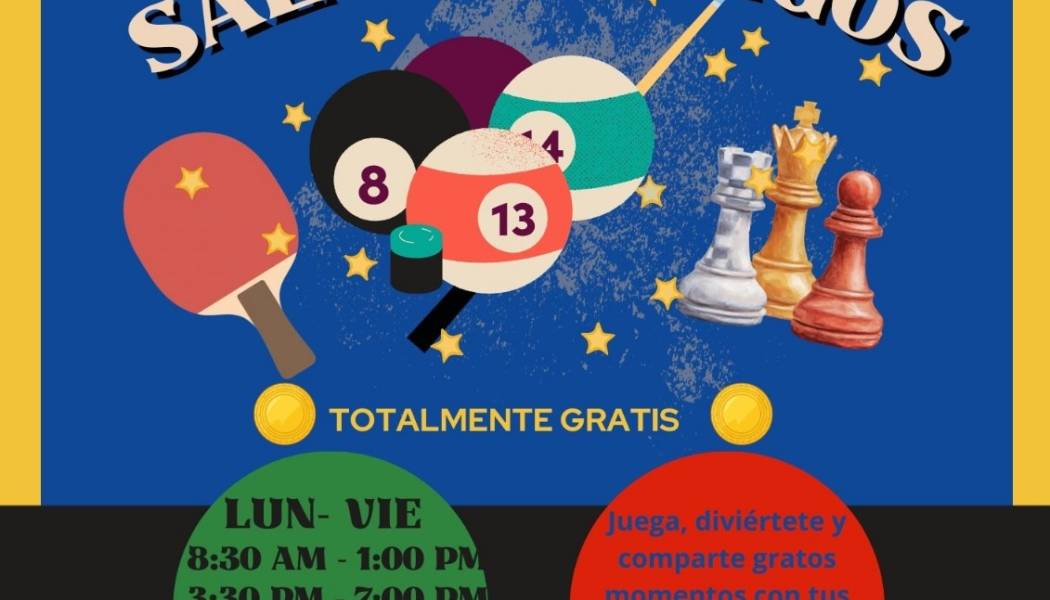 ¡Ven y disfruta nuestra Sala de Juegos!